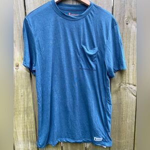 Like new Cotopaxi performance tee pocket blue top shirt large men’s